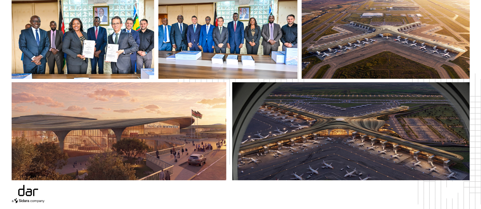 Dar signs landmark contract to support the transformation of Jomo Kenyatta International Airport